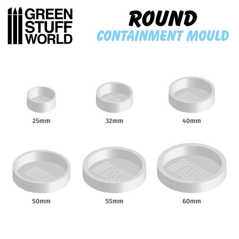 Green Stuff World - Round Containment Mould