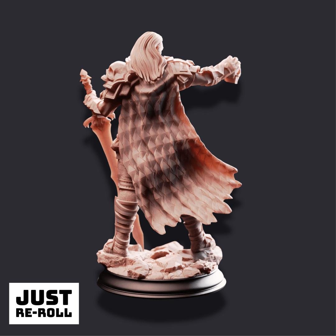 Corsicus – Swordsman of the North - 3D Fighter Miniature