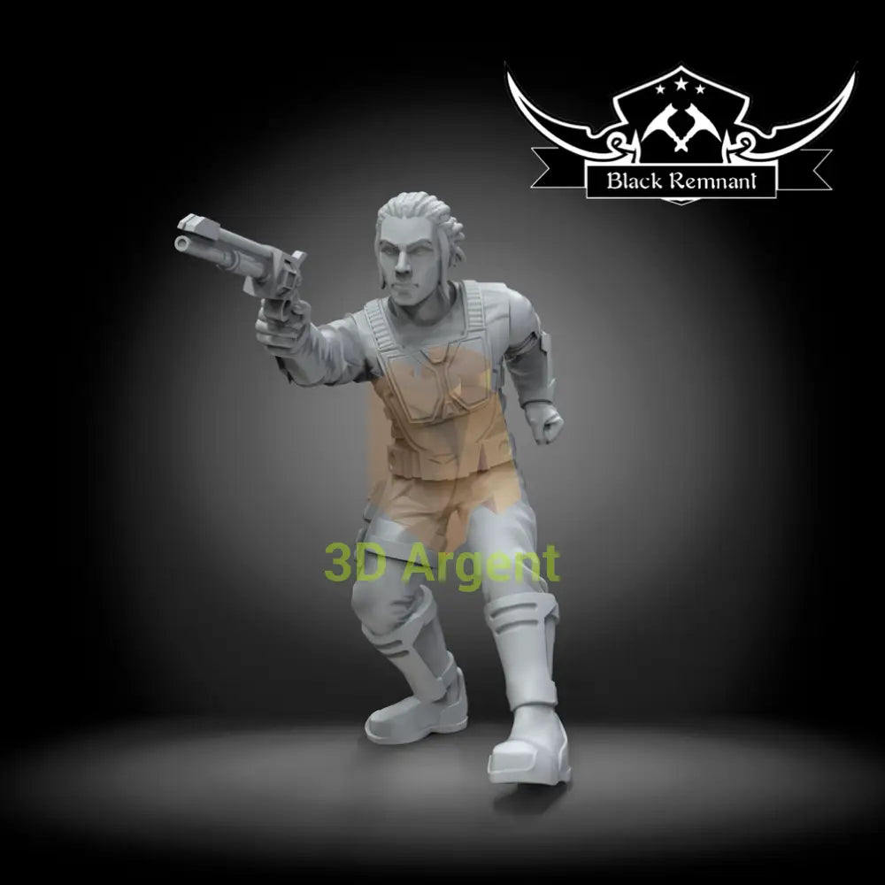 Corso Riggs -  Star Wars Legion compatible 3D Printed Resin Miniatures