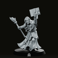 Trench Soldier Crazy Priest Miniature
