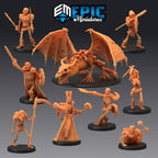 Dungeons and Dragons Models - Crypt of Dread - By Epic Miniatures