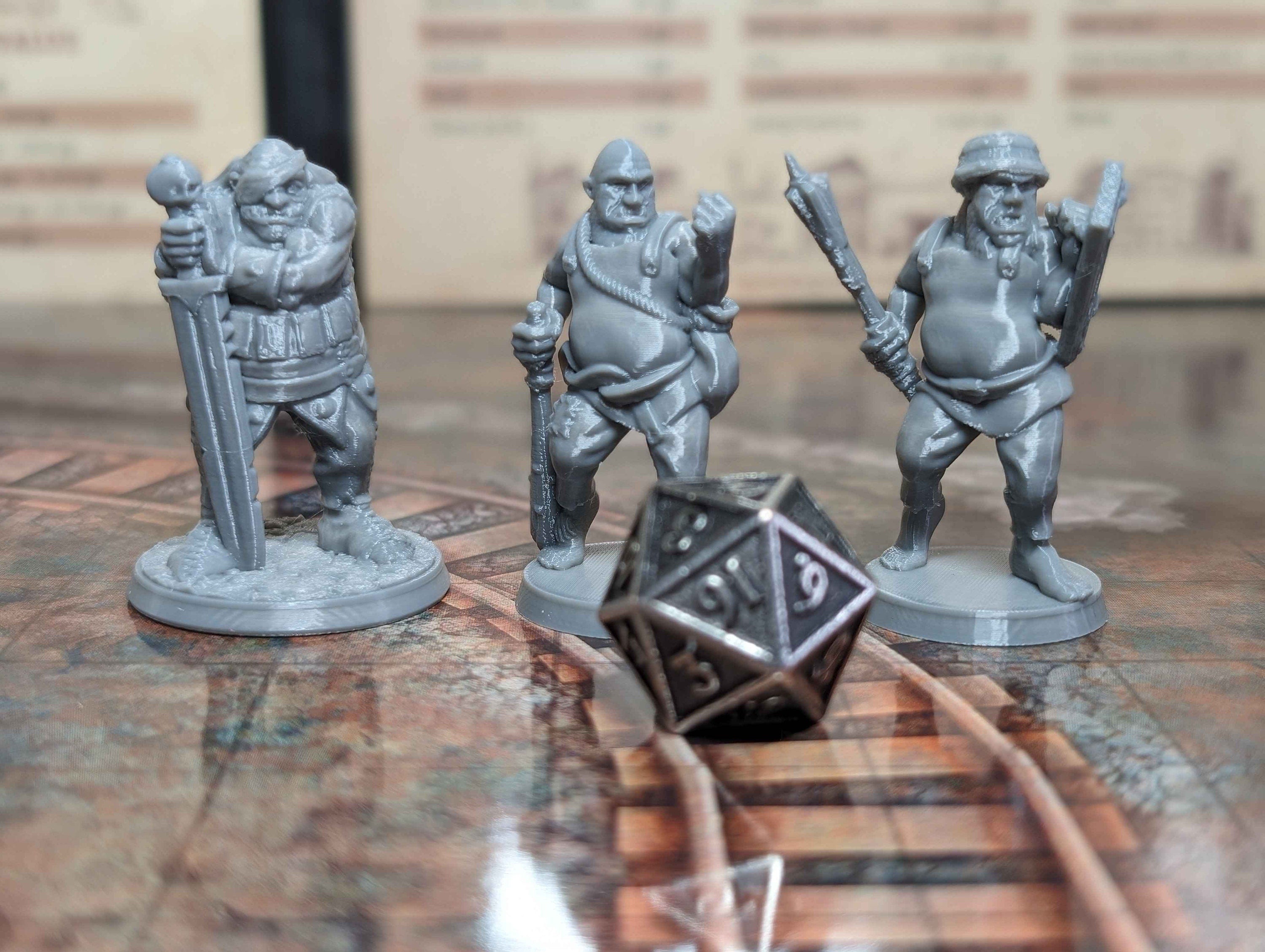 Ogre Miniatures for D&D, Pathfinder and TTRPG