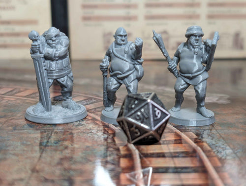 Ogre Miniatures for D&D, Pathfinder and TTRPG