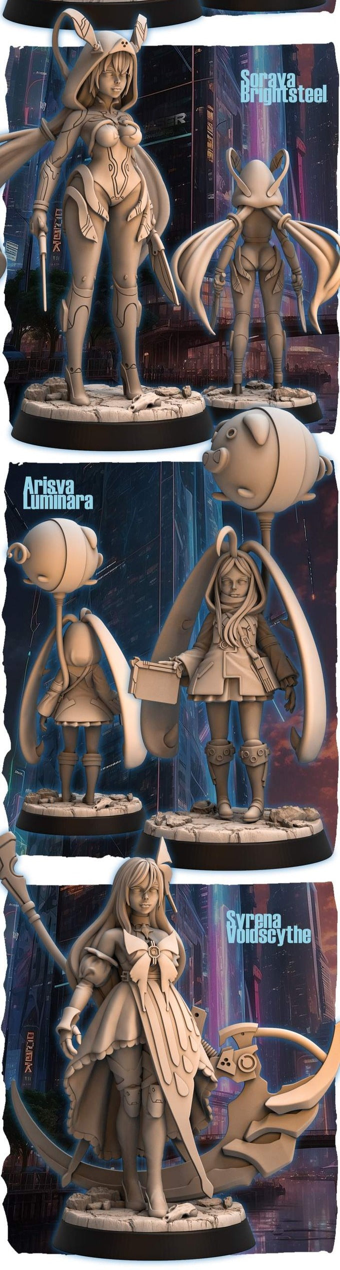 Neokingdom IV Miniatures | Fantasy Miniature | RN Estudio