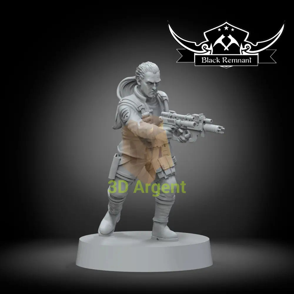 Dass Jennir – Star Wars Legion Scale 3D Printed Resin Miniature