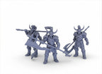 Trench Crusade Anointed Warriors of Fury Proxy Miniatures Papsikels Resin Figures