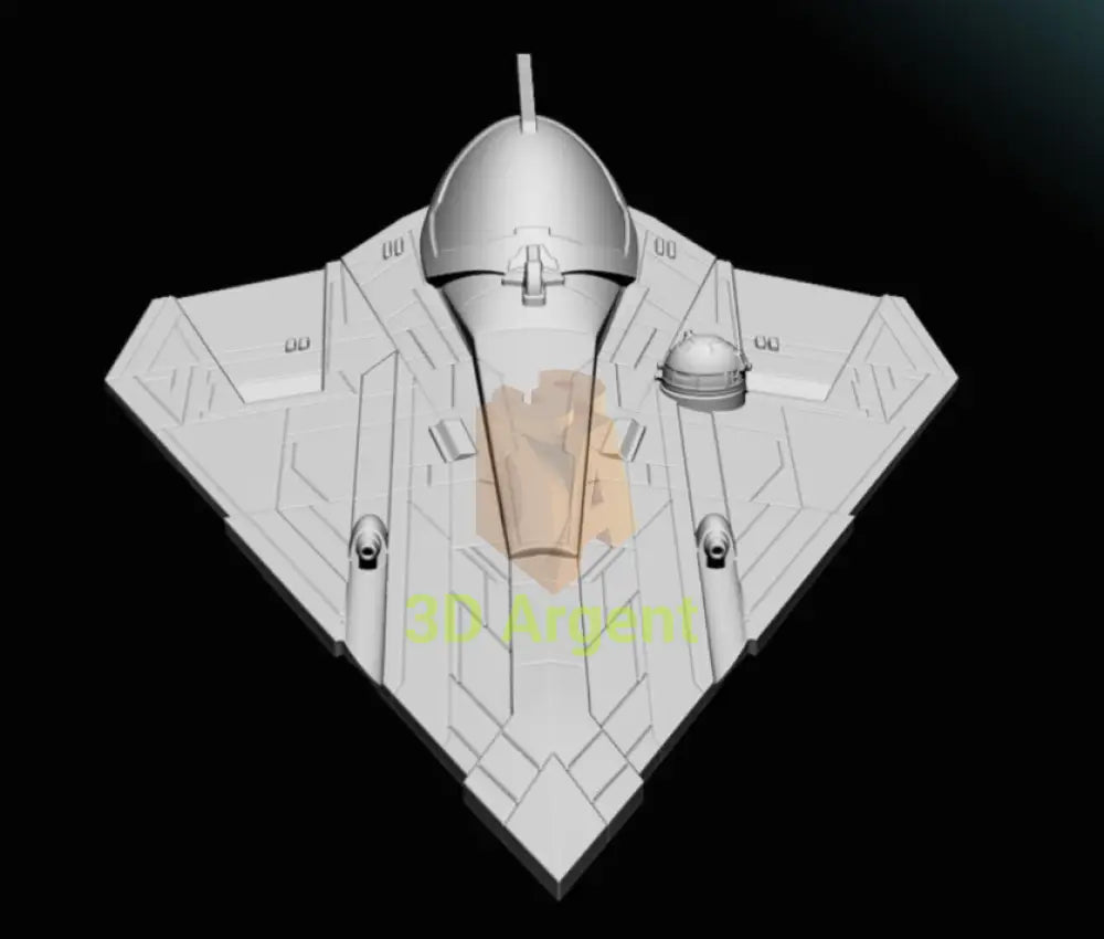 Delta 7 Obi Wan Kenobi ship Star Wars Legion compatible 3D Print Resin BlueWolf