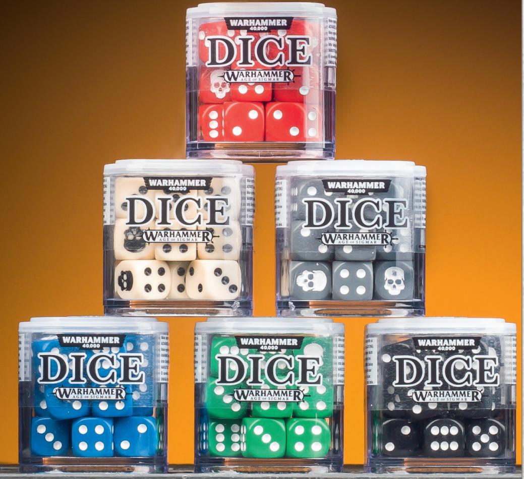 WARHAMMER: CITADEL 12MM DICE SET - AoS/40K