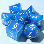 Azure Aegis | Art Core Dice | 7 Piece Set
