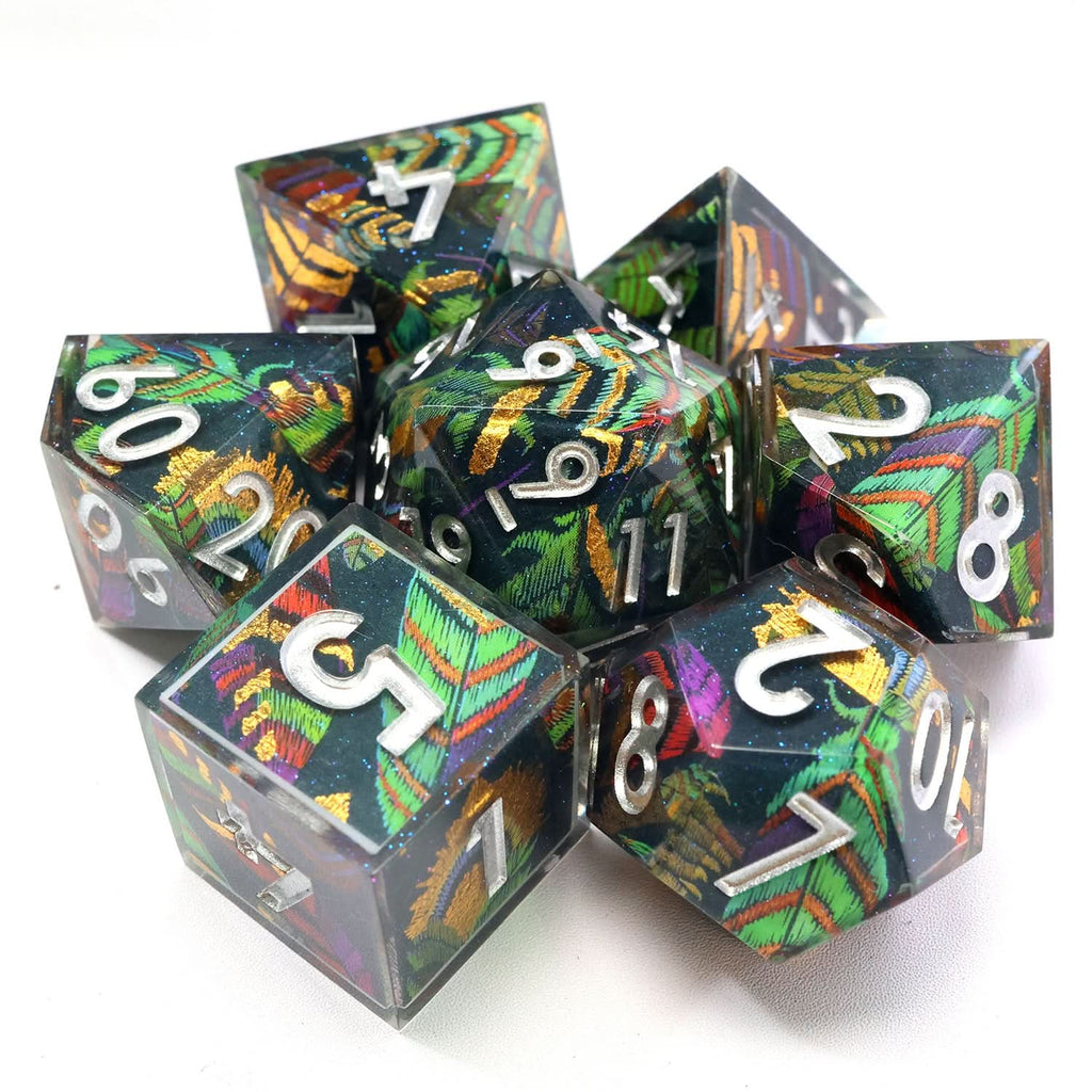 Feyplume | Art Core Dice | 7 Piece Set