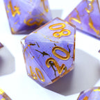 Lunari Whisper | Art Core Dice | 7 Piece Set