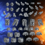 Space Warrior Dismember Jump Squad | DakkaDakka | Sci-Fi Grimdark Wargaming Miniature 28mm 32mm