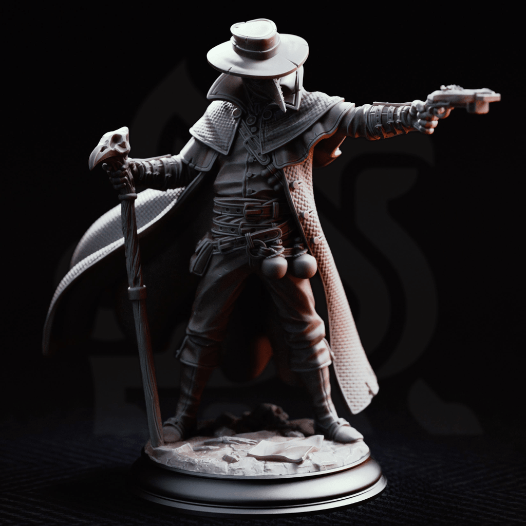 Doktor Jakobson Deranged Plague Doctor - 3D Printed Ranger Miniature