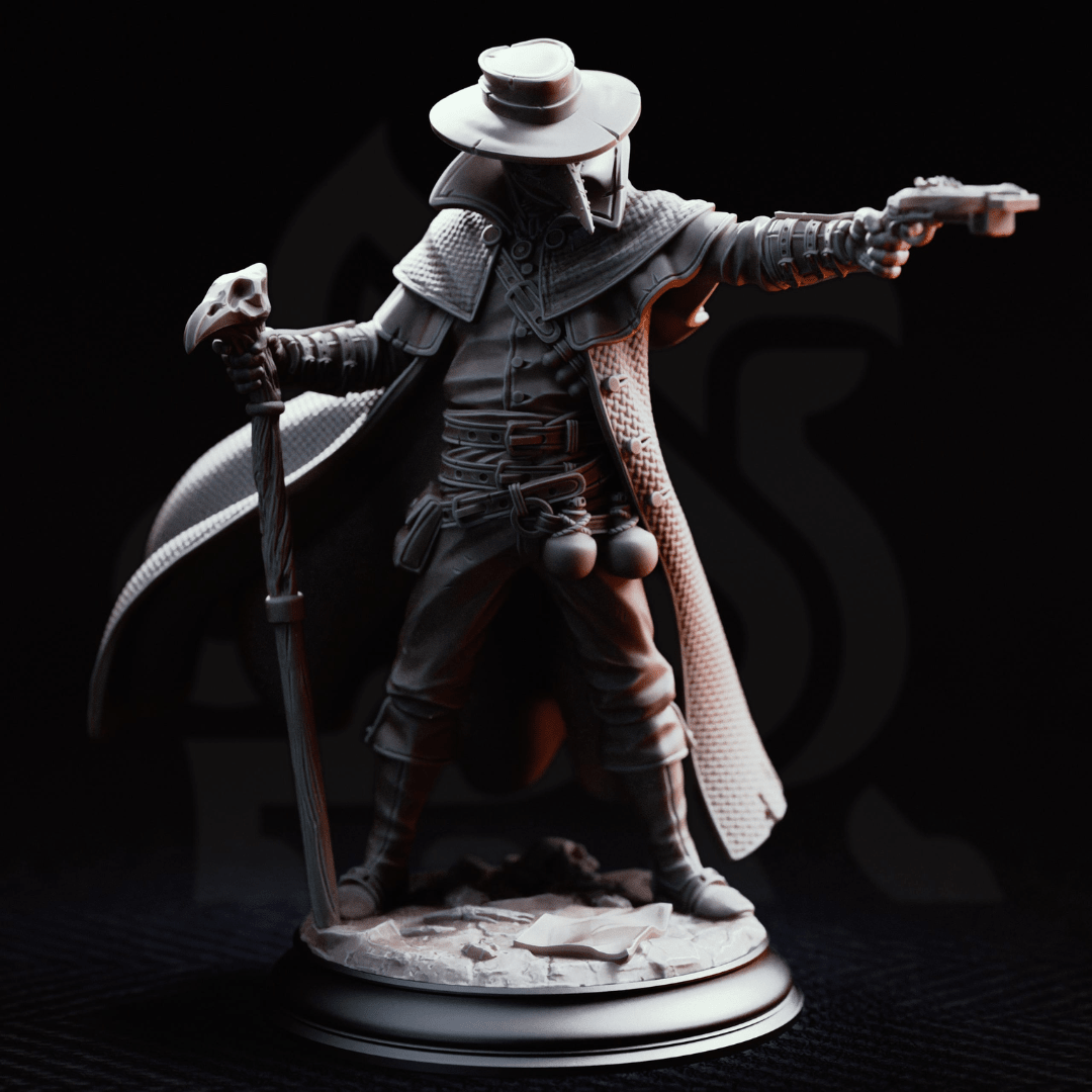 Doktor Jakobson Deranged Plague Doctor - 3D Printed Ranger Miniature