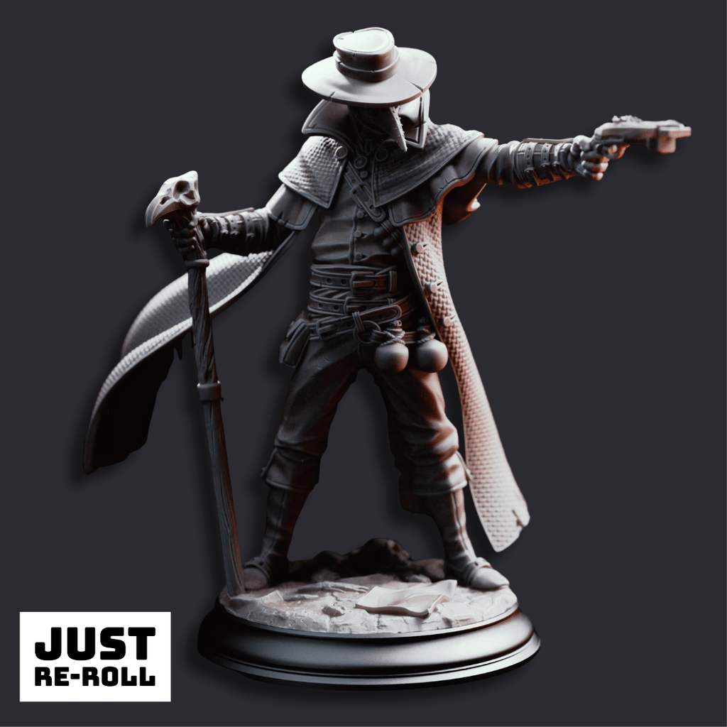 Doktor Jakobson Deranged Plague Doctor - 3D Printed Ranger Miniature