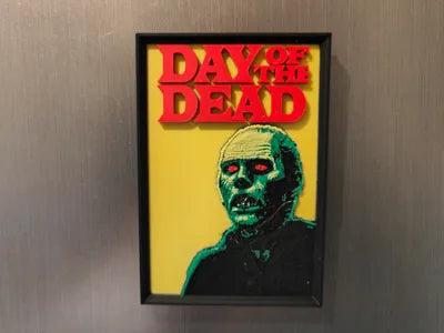 Day of the Dead Movie Fridge Magnet