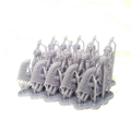 10x Space Warrior Melee | Ultra Axe | Sci-Fi Grimdark Custom Bitz Wargaming Miniatures 28mm 32mm