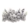 5x Space Warrior Claw Pairs | Lightning | Sci-Fi Grimdark Custom Bitz Wargaming Miniatures 28mm 32mm