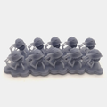 10x Space Warrior Helmets | Eagle | Sci-Fi Grimdark Custom Bitz Wargaming Miniatures 28mm 32mm