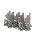 5x Space Warrior Shields | Curved Boarding for First Warriors | Sci-Fi Grimdark Custom Bitz Wargaming Miniatures 28mm 32mm