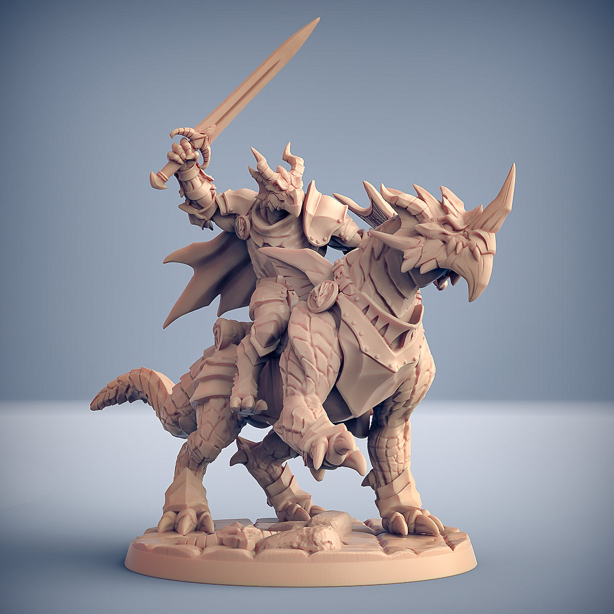 The Dragonguard Miniatures | Fantasy D&D Miniature | Artisan Guild