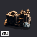 Dragonmaw Keep - 3D Printed Mountain Keep Terrain