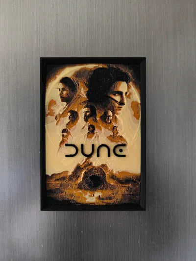 Dune Movie Fridge Magnet