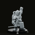 Dwarf Viking Miniature