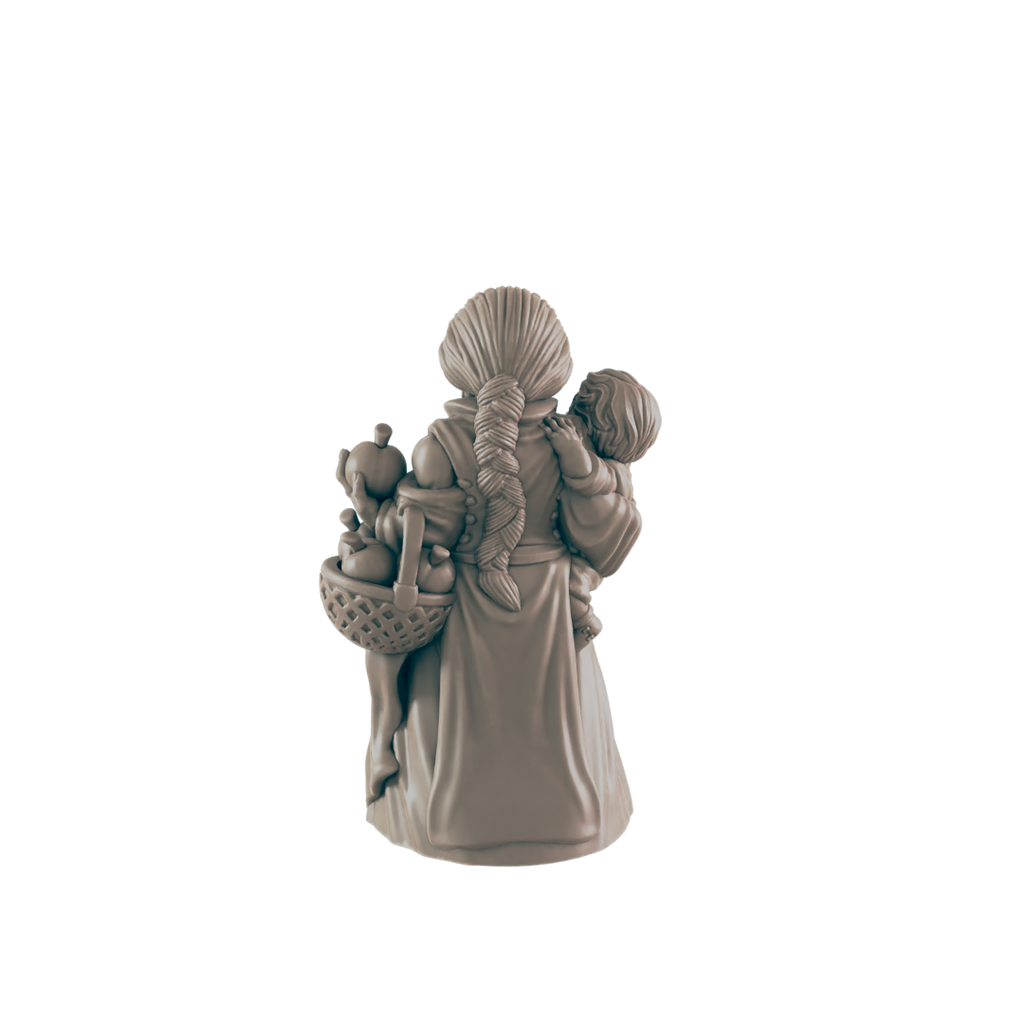 Dwarf Mother and Child