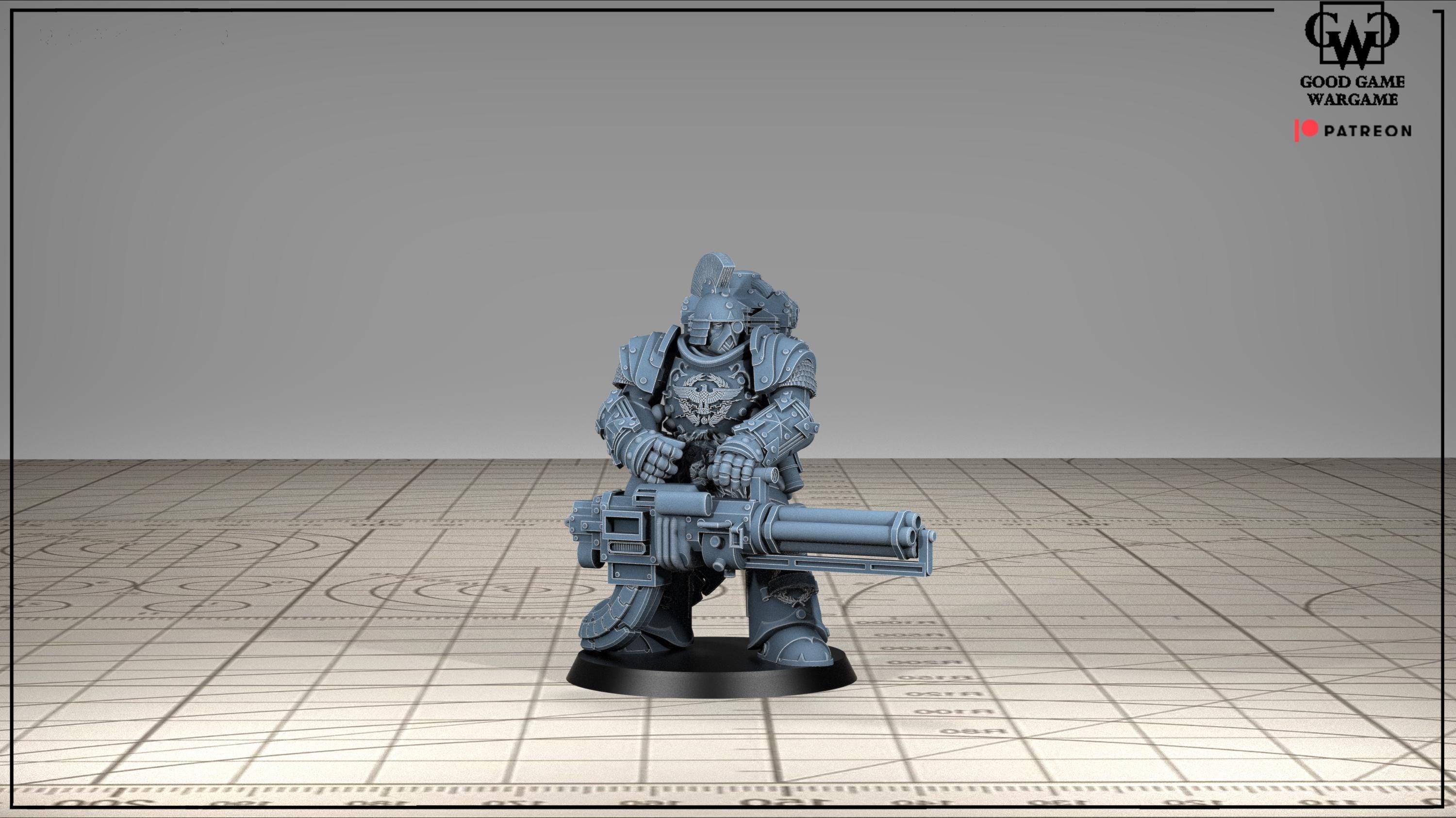 Tonantis Warrior HSQ 2 Thunder Warriors SQ Melee Unit by GGW (5 figures supplied) prebuilt