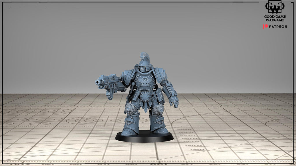 Tonantis Warriors Thunder Warriors SQ Melee Unit by GGW (5 figures supplied) prebuilt