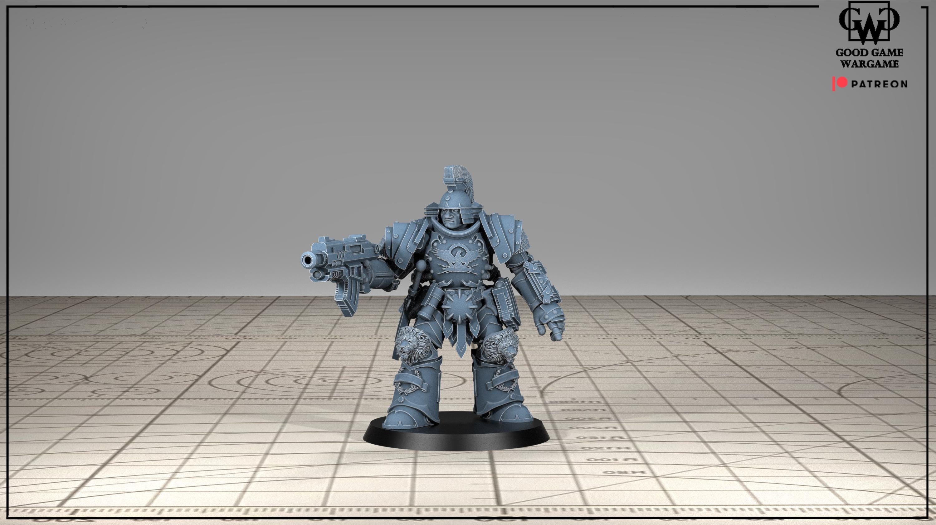 Tonantis Warriors Thunder Warriors SQ Melee Unit by GGW (5 figures supplied) prebuilt