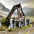 Ruined Medieval House C - 28mm DND/Wargame/RPG Terrain