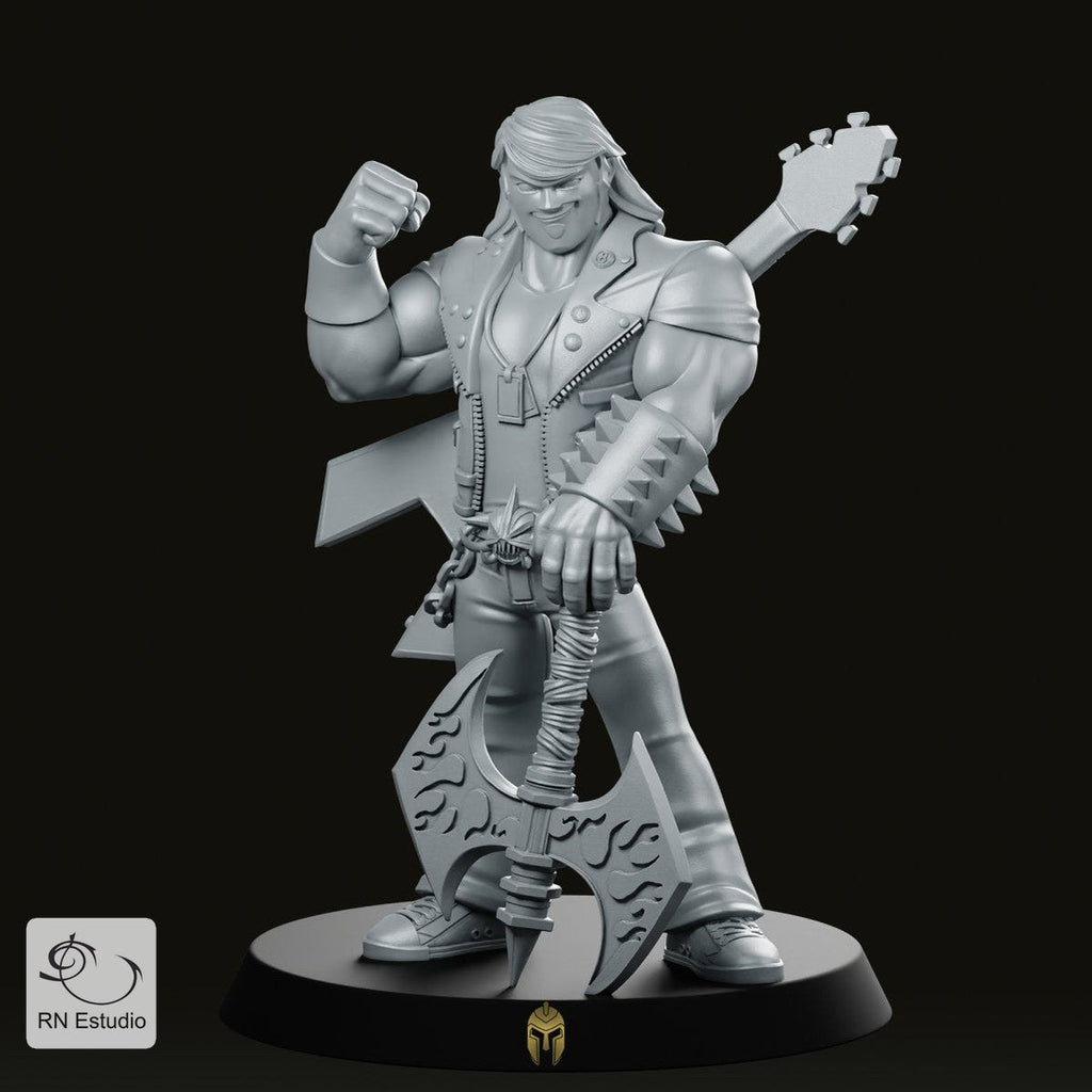Eddie God Of Rock Miniature