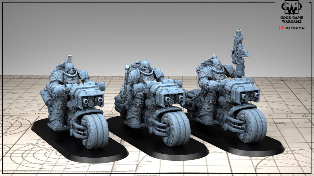 Tonantis Warrior FA  Thunder Warriors SQ Melee Unit by GGW (5 figures supplied) prebuilt