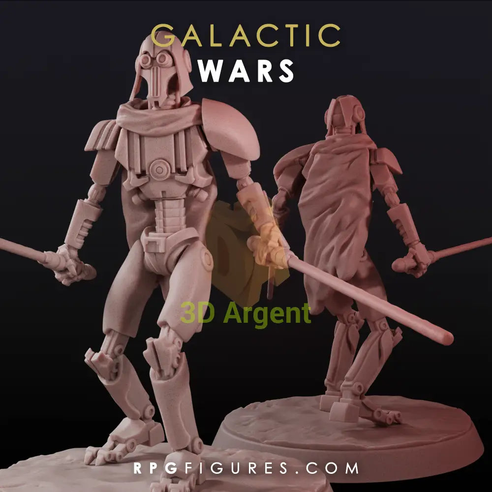 EG-5 Jedi Hunter droid | Star Wars Legion Scale | 3D Printed Resin Miniatures | RPG Figures