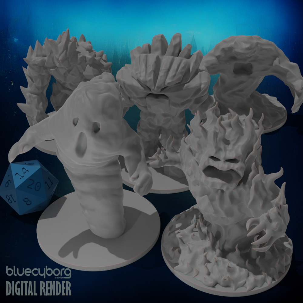 Elementals 28mm Scale Miniature
