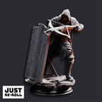 Erik of the Scarlett Road Crossbow Knight - 3D Printed Ranger Miniature