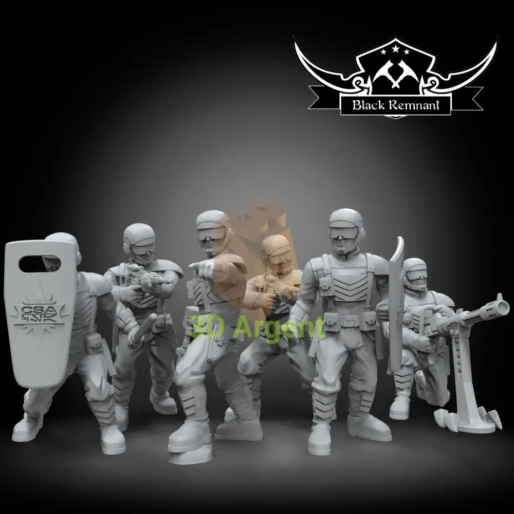 ESPOs Corporate Sector Squad Star Wars Legion compatible 3D Print Resin Miniatures