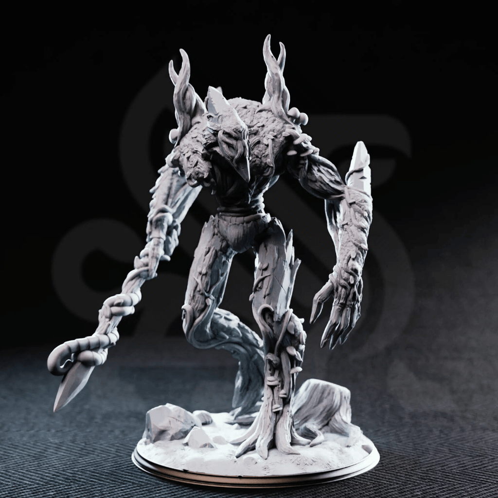 Evarak Treant of Duskweave - 3D Printed Monster Miniature