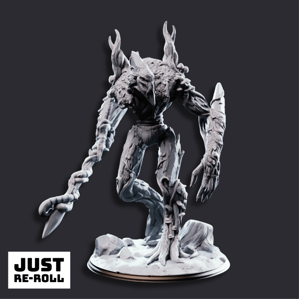 Evarak Treant of Duskweave - 3D Printed Monster Miniature
