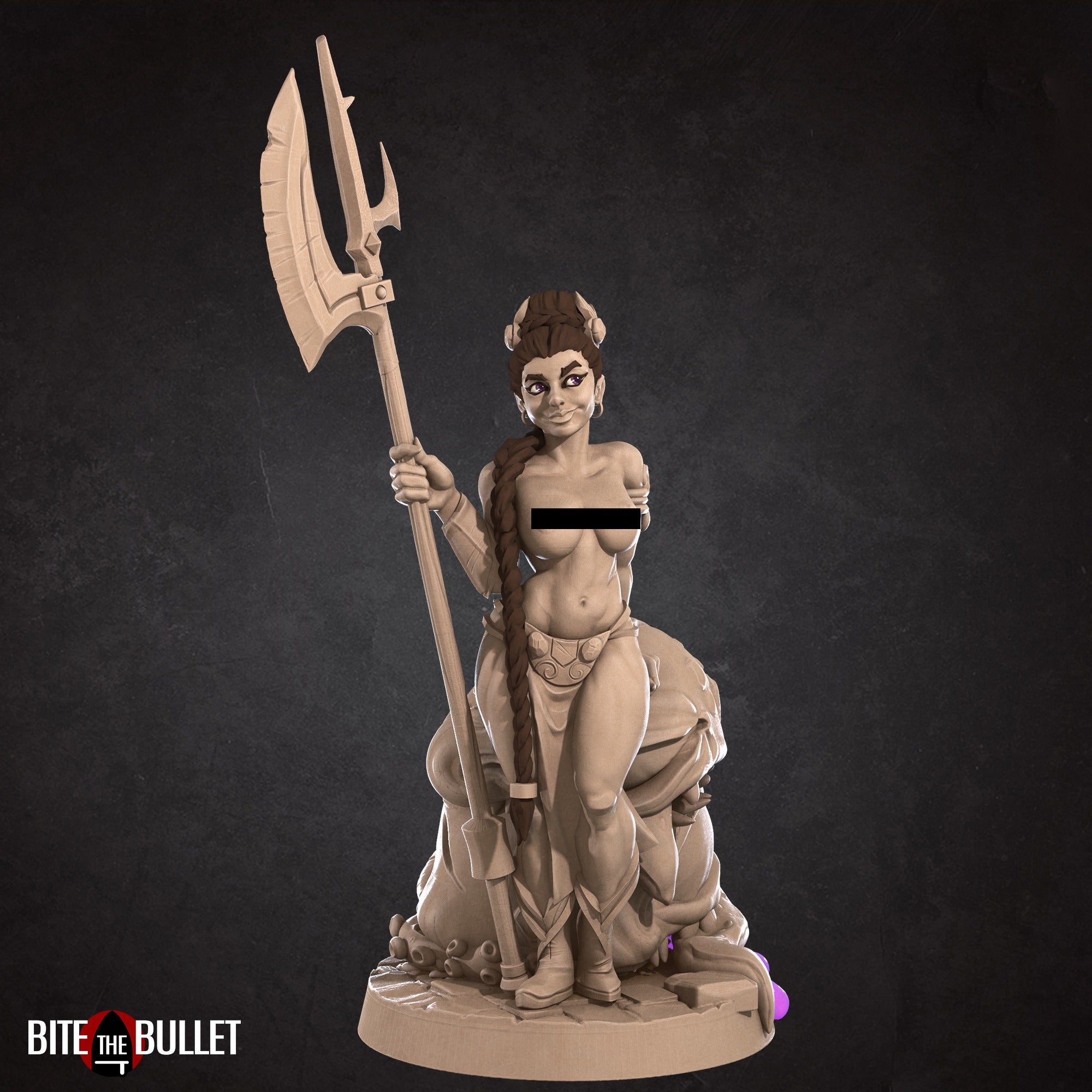 Lizzy the Unchained | Dungeon Undead | Fantasy Miniature | Bite the Bullet