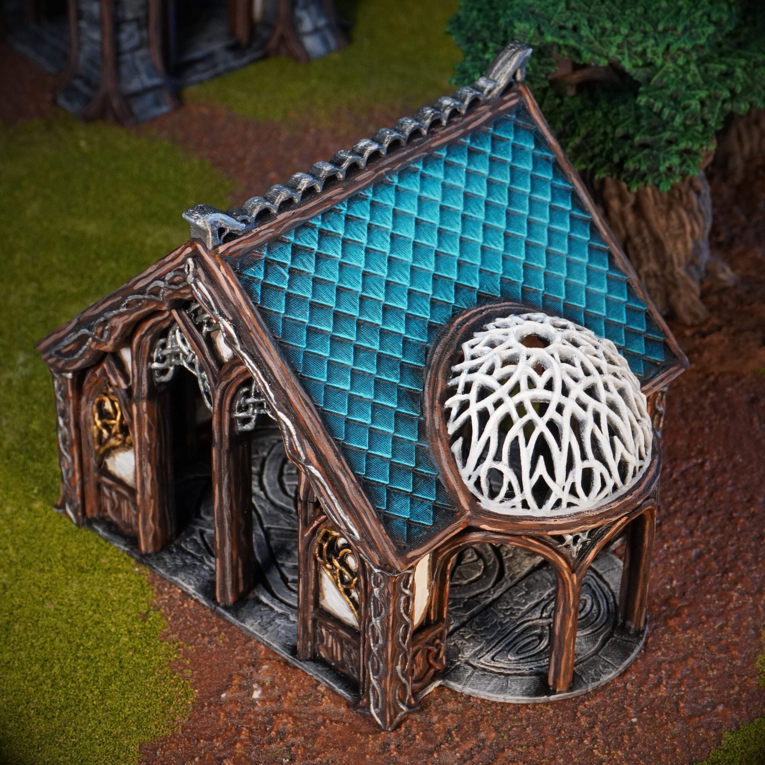 Elven Home - 28mm DND/Wargame/RPG Terrain