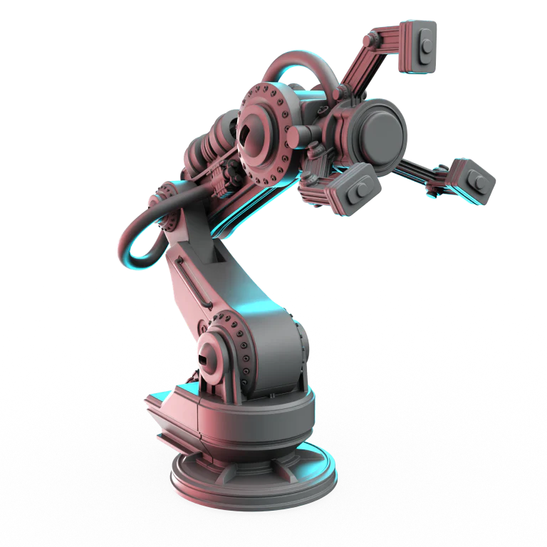 Factory Arm 02 | Terrain | Sci-Fi Miniature | C27 Studio