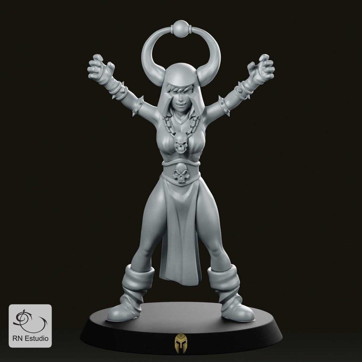 HeroQuest Dark Sorceress Female Miniature