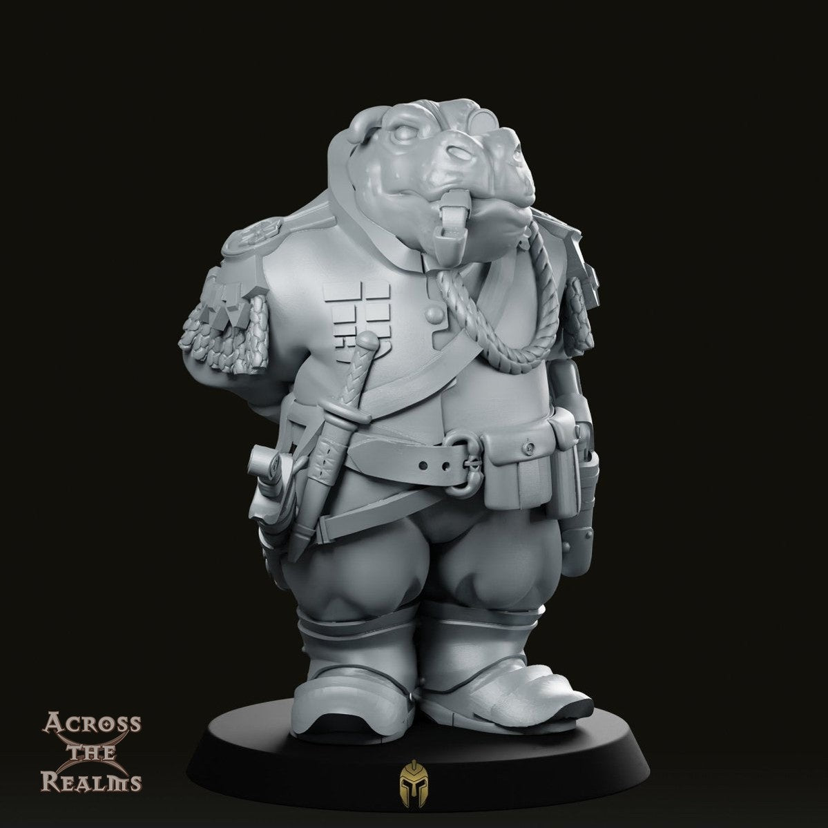 Fantasy Giff Officer Miniature