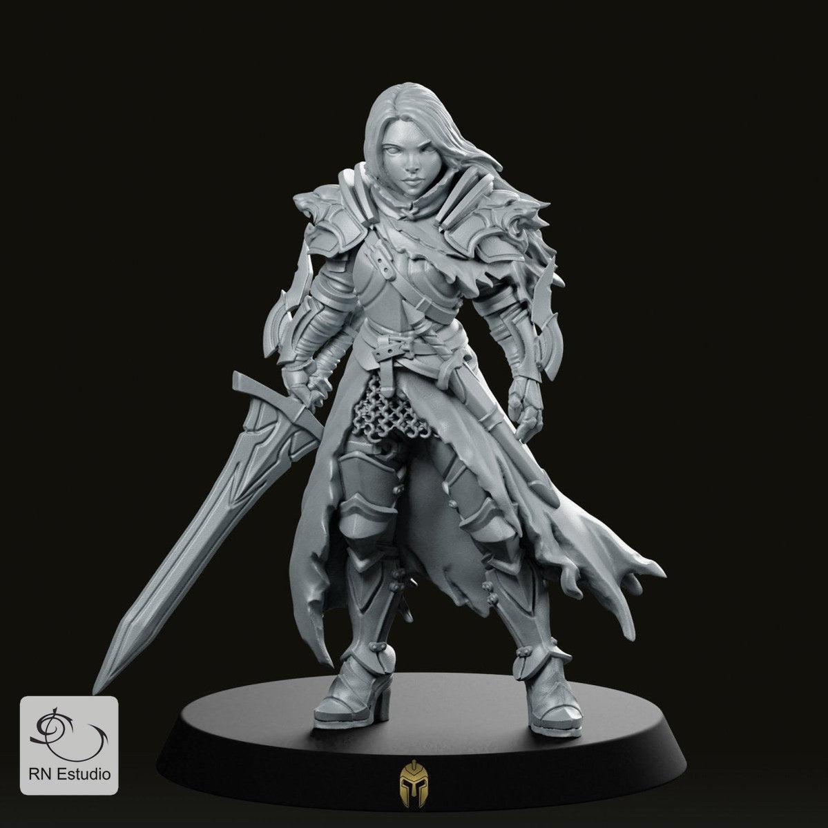 Fantasy Lydia the Lioness Miniature