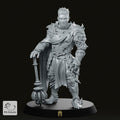 Fantasy Uthoran Dragon Knight Miniature