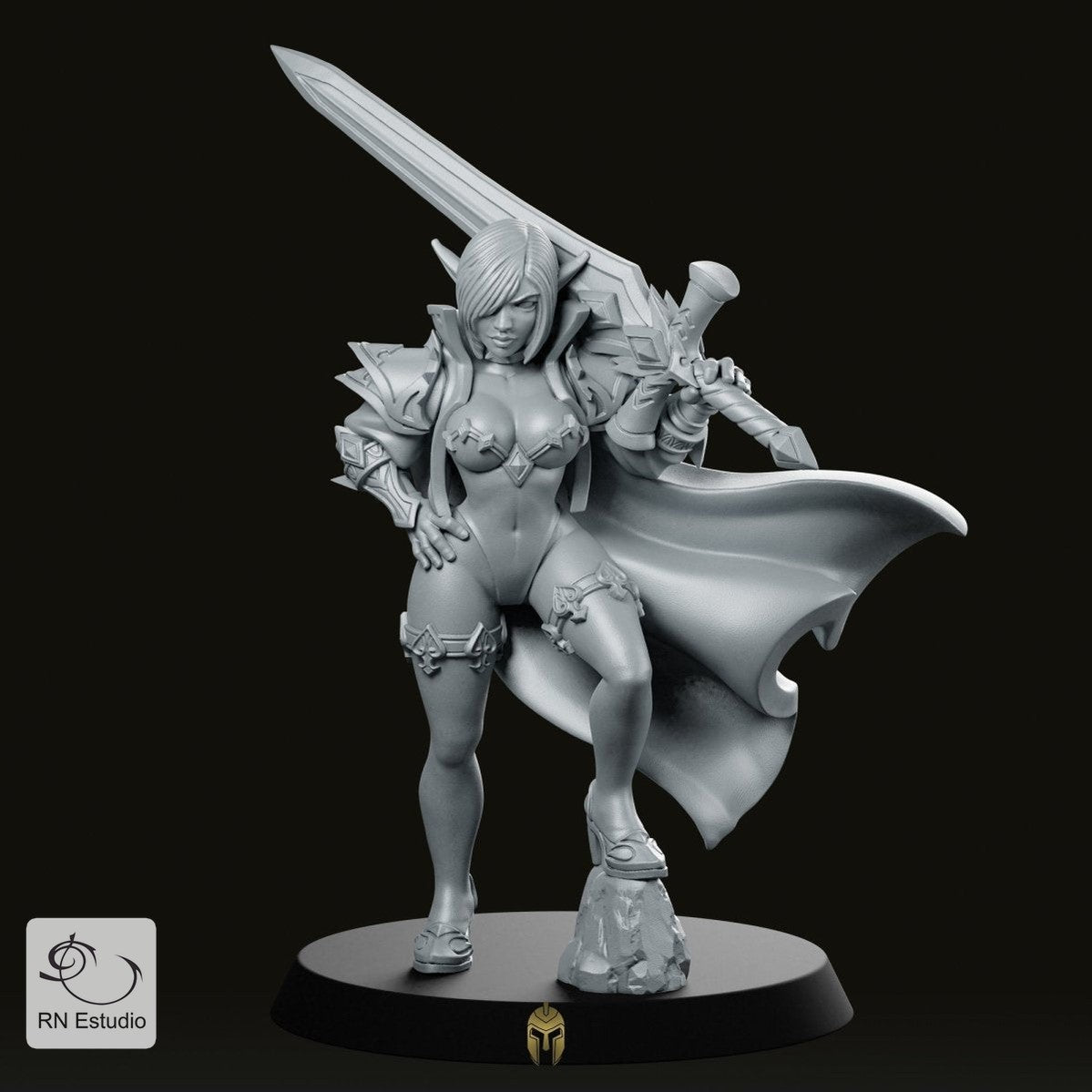 Fantasy Zeeras Slayer Miniature