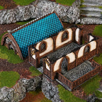 Elven Barracks - 28mm DND/Wargame/RPG Terrain